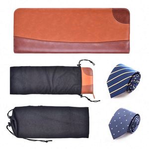 Étui de rangement pour cravates de voyage certifié BSCI, porte-cravates, organiseur de boutons de manchette et pinces à cravate pour hommes - Product Image 5