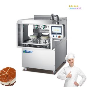 Máquina Cortadora de Pasteles Congelados, Tiramisú y Crepas, Totalmente Automática, Ultrasónica, con Cuchilla Delgada, de Grado Alimenticio y Redonda - Product Image 1
