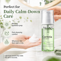 Sérum à l'extrait de Centella Asiatica Cica pour peaux sensibles, apaisant, hydratant, soutient la barrière cutanée, soin du visage quotidien, marque privée