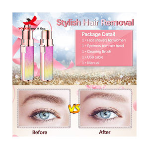 Mixed Procurement Low Price FENGFLY Facial <b>Shaver</b> Hot Sell Electric Rechargeable Portable Electric Epilator 2 in 1 <b>Eyebrow</b> - Product Image 6