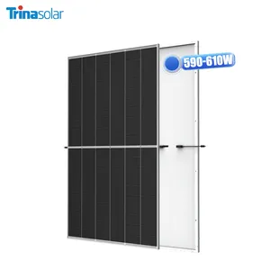 Trina panel năng lượng mặt trời năng lượng mặt trời 5600W 570W 580W Mono perc Tấm quang điện được sử dụng cho hệ thống năng lượng mặt trời