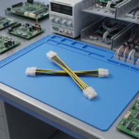 Kabel Ekstensi Daya CPU Pengontrol Utama Komputer 4P ke 8P Kabel Konversi 4PIN ke 8PIN Kabel Koneksi P4 ke P8 Pin