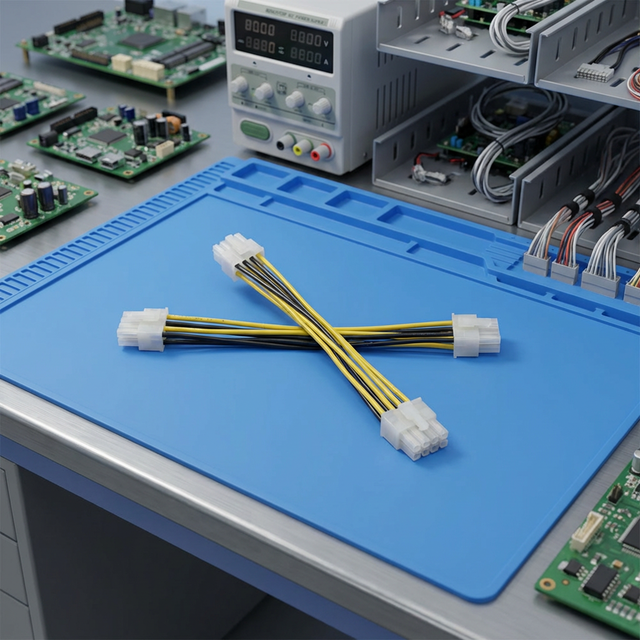 4P to 8P Computer Main Controller CPU Power Cord Extension Cable 4PIN to 8PIN Conversion Cable P4 to P8 Pin Connection Cable