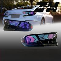 Tail Light Assembly Upgrade 2018-2022 Accord Tenth-Generation Digital LED Flowing Turn Signals Red Used One-Year Warranty