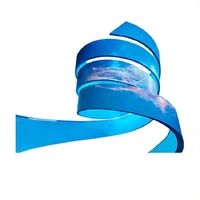 Affichage LED flexible anti-âge P1.2, panneau transparent ultra-léger pour la promotion en vitrine de magasin de détail