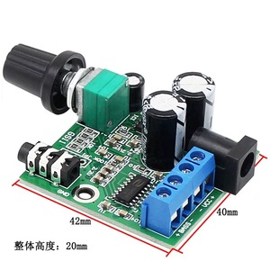 YIXINSHENG <b>Mini</b> Amplifier 1 Channel DC 6.5-16V Audio Amplifier Board For DIY <b>Speaker</b> Subwoofer - Product Image 3