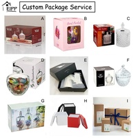 Produits à succès EIPP, pots à bonbons, emballage écologique, environ 180 ml, pot à bonbons en verre personnalisé pour la décoration de la cuisine et de la table