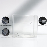 Protecteur de booster transparent de 0.7mm en gros Protecteur de boîtes en plastique anti-rayures PET + 96% résistant aux UV