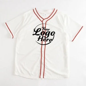 Cardigan personnalisé grande taille à boutonnage simple, style maillot de baseball américain, pour homme adulte, respirant, imprimé, séchage rapide, en maille - Product Image 4