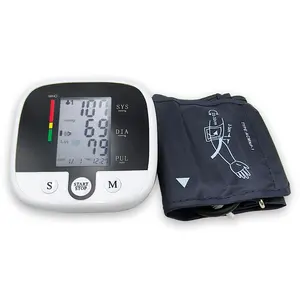音声付きBpマシン-自動上腕血圧大型LCDディスプレイセットメモリトーキング血圧モニター