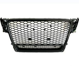 Grille en nid d'abeille RS4 2009-2012 avec <span class=keywords><strong>Quattro</strong></span> dans la maille inférieure | Grille avant A4/S4 de voiture B8 A4 - Product Image 3