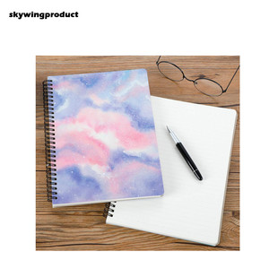 Sản Phẩm Skywing Chất Lượng Hàng Đầu 136 Trang B5 Pink Star Rover Máy Tính Xách Tay Xoắn Ốc Thiết Kế Đẹp Độc Đáo Với Giấy Cai Trị Đại Học Cho Trường Học - Product Image 4