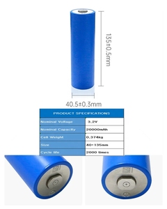 Batería Recargable ULi C33 C40 38120S 32135 IFR32138 15Ah 10Ah 20Ah 38120 10Ah 40152S 33140 3.2V - Product Image 2