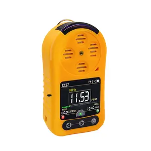 En iyi fiyat gaz algılama sensörü ile taşınabilir amonyak NH3 gaz Alarm dedektörü akıllı sensör sızıntı alarmı