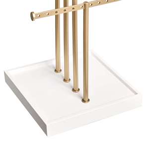 Ultra-high multi-layer jewelry <b>storage</b> Iron art necklace stand Multifunctional display rack - Product Image 6