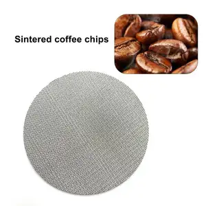 304 316 316l Stainless Steel Coffee Puck Screen Espresso Sintered Mesh Disc Filter