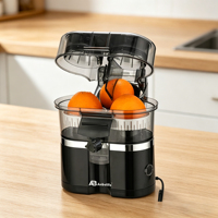 Anbolife Oplaadbare Dubbele Kop Sinaasappel Citruspers 15000RPM Draagbare Elektrische PC/ABS/PP Duurzame Sapmaker