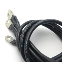 Fil de cuivre étamé super flexible isolé au silicone HLNT 600V pour l'alimentation et l'usage industriel 1-18 AWG