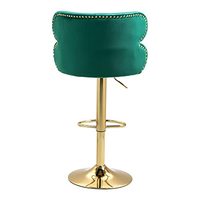 Chaise de bar réglable moderne simple et haute couture avec conception rotative à base stable pour la maison ou le bureau