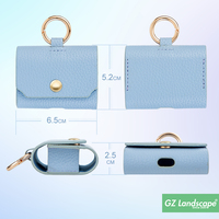 Collier Poignet Perle Cristal Chaîne En Cuir Pu Écouteurs Sac De Protection Personnalisé Portable Écouteurs Mallette De Rangement Porte-clés pour airpods