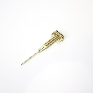 Sonda de acupuntura multifuncional de latón 100%, Detector de puntos de acupuntura, rodillo de masaje de aguja de resorte de acupuntura Facial - Product Image 5