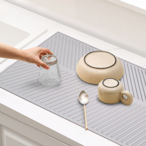 Tapete de Silicona Impermeable para Secar Platos de Cocina, 3mm de Grosor, Resistente al Calor y Antideslizante, Tabla de Drenaje - Product Image 2
