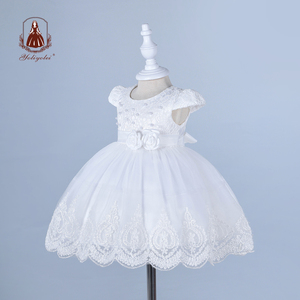 Neonata neonato bianco, colore principessa abiti abito bambino vestito <span class=keywords><strong>per</strong></span> battesimo/ - Product Image 3