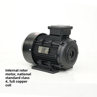 Moteur asynchrone triphasé à arbre interne 55 KW/75 CV à fil de cuivre pour machine de nettoyage haute pression - Offre Spéciale