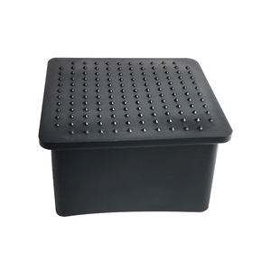 Coussin de protection carré pour pieds de meubles, en plastique antidérapant, pour table et chaise, 8 tailles disponibles - Product Image 3