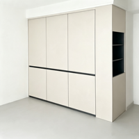 Armoires sur mesure pour toute la maison, style moderne et minimaliste, en bois massif, armoire extérieure - Mobilier de chambre d'hôtel, solutions clés en main pour projets de commerce extérieur
