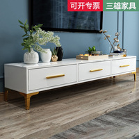 Table basse simple moderne combinaison meuble TV buffet salon ménage meuble TV meuble de rangement