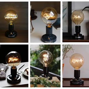 डोविल डे लैम्पे मेटल ई 27 एवीक इंटरमेलर कलर डिय डिजाइन पैटर्न ऊर्जा बचत फिलामेंट बल्ब सजावट के लिए ऊर्जा की बचत - Product Image 3