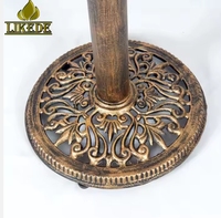 Pieds de meuble en fer forgé laiton antique Pieds de table basse et de table de patio en fonte