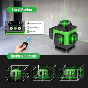 Nível a Laser Verde 4D de 16 Linhas com Auto Nivelamento Horizontal e Vertical - Product Image 3