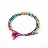Faisceaux de fibres optiques monomode LC, 12 couleurs, 0.9mm, Fiber optique, Pigtail LC, Pigtails
