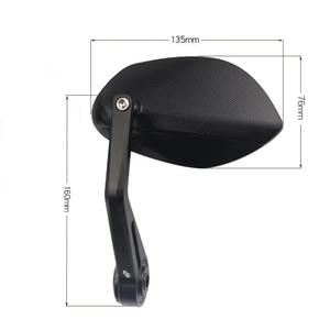 Xe máy tay lái gương phổ Gương xem phía sau gương chống chói E-Xe đạp xe tay ga Gương bên - Product Image 5