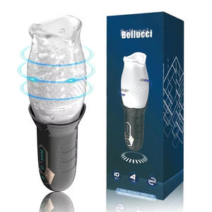 Gobelet de Masturbation Automatique pour Hommes, Rotation, Silicone, Vagin Vibrant, Jouet Sexuel Érotique pour Hommes, Masturbateur, <span class=keywords><strong>Machine</strong></span> à <span class=keywords><strong>Fellation</strong></span> - Product Image 4