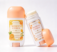 Déodorant stick pour femmes à la fleur de cerisier, parfum longue durée, déodorant solide naturel anti-transpirant, étiquette privée