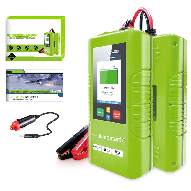 Lancol SC-400 Car Jump Starter Super Capacitor 1000A Fast Charge Power Bank for Emergency Vehicle Starting