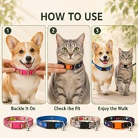Collier pour chien style vélo rétro classique, motif Paris vintage, boucle en plastique, anneau en D, clochette, réglable, léger, en nylon, à dégagement rapide, pour chats