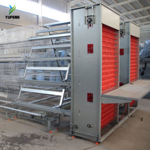 Jaula para Gallinas Tipo A, Jaulas para Gallinas Ponedoras, Equipo para Granjas Avícolas, Fácil <span class=keywords><strong>de</strong></span> Limpiar, Duradero para 1000 Gallinas - Product Image 4
