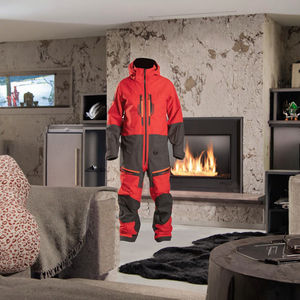 En Stock, Traje de Esquí Unisex con Capucha a Prueba de Viento para Hombre y Mujer, Conjunto de Pantalones de Snowboard para Parejas - Product Image 3