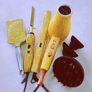 Juego de Herramientas para el Cabello, 3/4/5/6 Piezas, Herramientas de Peluquería Profesionales, Secador de Pelo y Rizador Triple con Brillo - Product Image 6