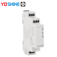 Relais de surveillance de tension triphasé industriel AC 220V-440V, protection contre les pannes de phase et la séquence, type rail DIN