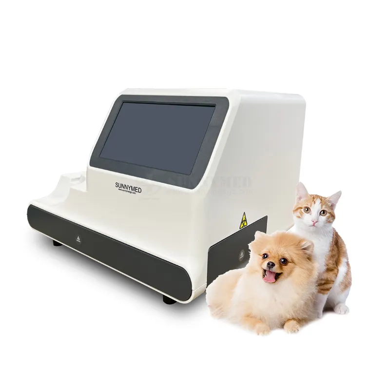 SY-B196_Vet Высококачественный ручной ветеринарный анализатор мочи, тест 500 т/ч, 7-дюймовый сенсорный экран