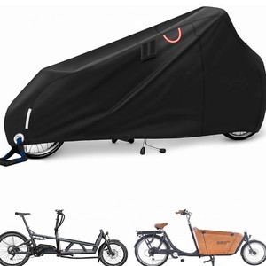 <span class=keywords><strong>Housse</strong></span> de protection robuste et imperméable pour tricycle et moto en tissu Oxford 420D, pour vélos de <span class=keywords><strong>route</strong></span>, pliable et légère - Product Image 2