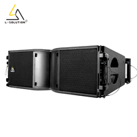 Haut-parleur bidirectionnel K208-A actif double de 8 pouces 2000W Power Audio Sound System Line Array haut-parleurs