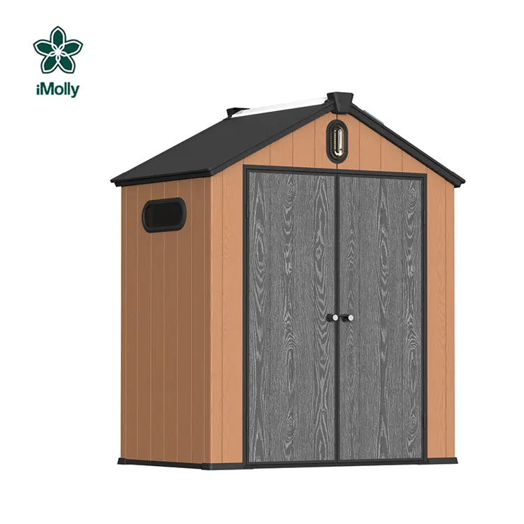 Durable Waterproof Prefabricated Modern Storage Shed Plastic Garden Shed Waterpoof Metal + Outdoor Corrugated Carton 200 Sets
