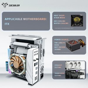 Socooler SOC-D迷你塔壳<span class=keywords><strong>ITX</strong></span>铝设计支持RTX 4090 GPU直接厂家销售游戏电脑 - Product Image 2