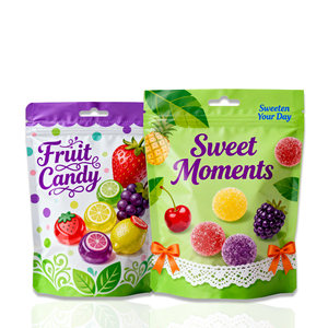 Tùy chỉnh in đứng lên túi nhỏ Mylar túi nhôm lá vật nuôi xử lý kẹo bột gói bao bì chống ẩm - Product Image 1